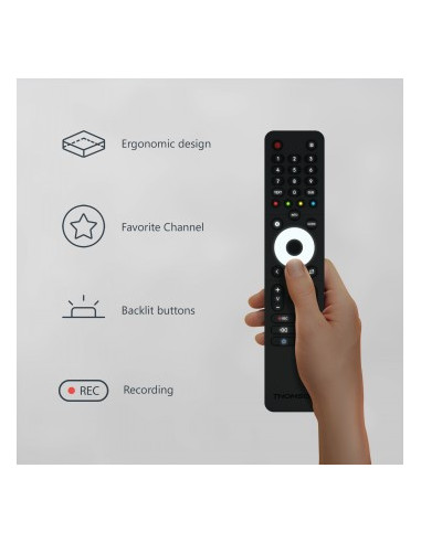 THOMSON TV 24 HD TV BLACK