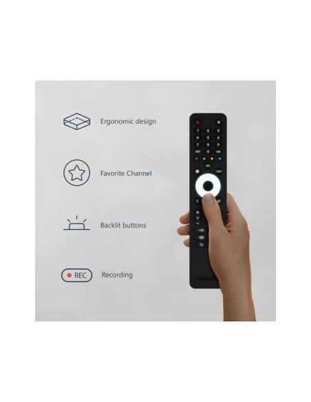 THOMSON TV 24 HD TV BLACK