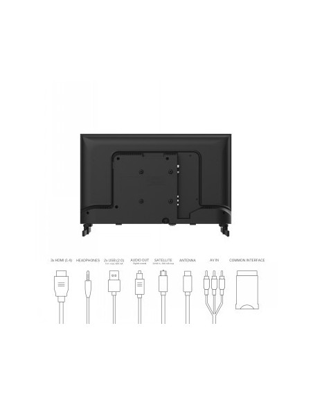THOMSON TV 24 HD TV BLACK