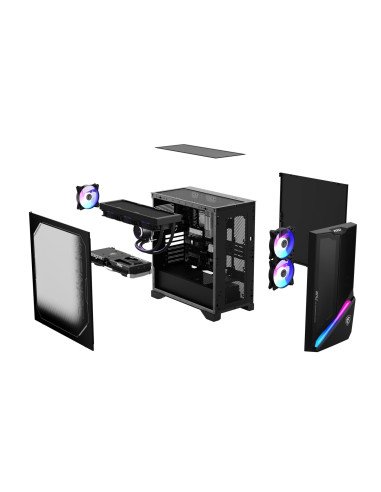 PC, MSI, MPG Infinite X3 AI 2nd, Gaming, Desktop, CPU Intel Core Ultra, u9-285K, 3700 MHz, RAM 64GB, DDR5, SSD 1TB, Graphics ca