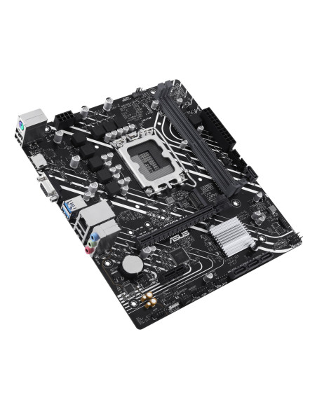 Mainboard, ASUS, Intel H610, LGA1700, Micro-ATX, Memory DDR5, Memory slots 2, 1xPCI-Express 3.0 1x, 1xPCI-Express 4.0 16x, 1xM.