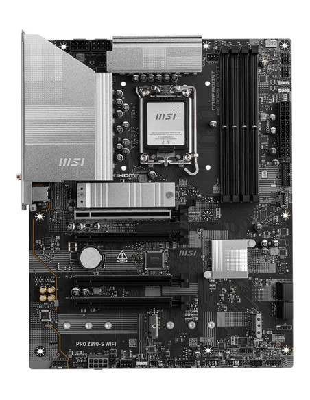 Mainboard, MSI, Intel Z890, LGA1851, ATX, Memory DDR5, Memory slots 4, 1xPCI-Express 3.0 1x, 2xPCI-Express 4.0 4x , 1xPCI-Expre