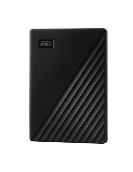 External HDD, WESTERN DIGITAL, My Passport, 1TB, USB 2.0, USB 3.0, USB 3.2, Colour Black, WDBYVG0010BBK-WESN