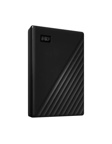 External HDD, WESTERN DIGITAL, My Passport, 1TB, USB 2.0, USB 3.0, USB 3.2, Colour Black, WDBYVG0010BBK-WESN