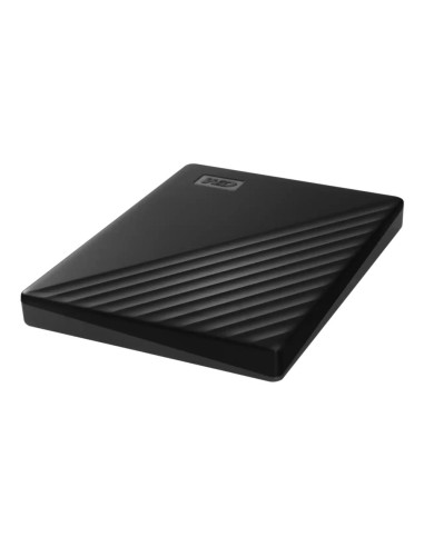 External HDD, WESTERN DIGITAL, My Passport, 2TB, USB 2.0, USB 3.0, USB 3.2, Colour Black, WDBYVG0020BBK-WESN