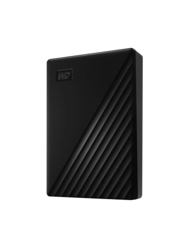 External HDD, WESTERN DIGITAL, My Passport, 4TB, USB 2.0, USB 3.0, USB 3.2, Colour Black, WDBPKJ0040BBK-WESN
