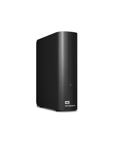 External HDD, WESTERN DIGITAL, Elements Desktop, 10TB, USB 3.0, Drives 1, Black, WDBWLG0100HBK-EESN