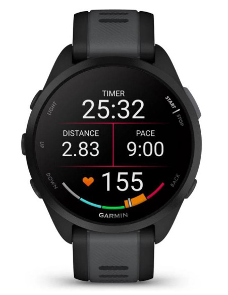 SMARTWATCH FORERUNNER 165/BLACK 010-02863-20 GARMIN