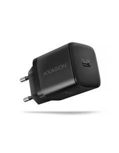 MOBILE CHARGER WALL USB-C 30W/1PORT BLACK ACU-PD30 AXAGON