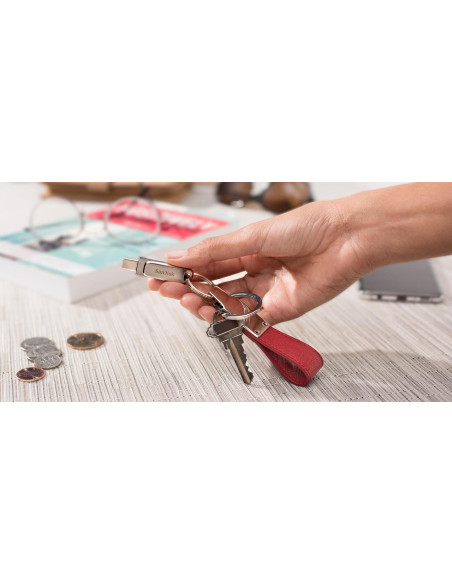 MEMORY DRIVE FLASH USB-C 128GB/SDDDC4-128G-G46 SANDISK