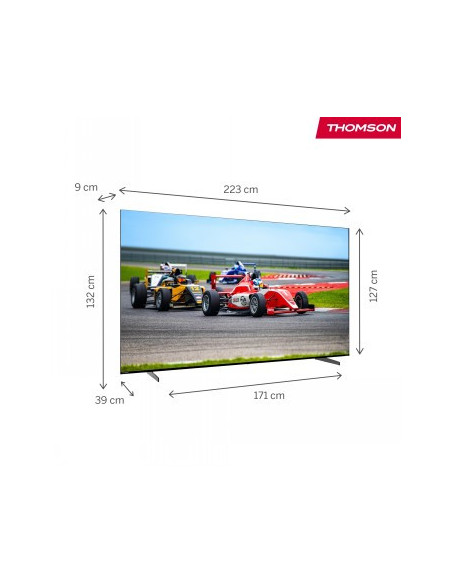 THOMSON 100 QLED PRO UHD GOOGLE SMART TV