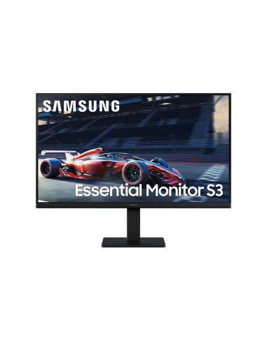 LCD Monitor, SAMSUNG, Essential Monitor S3, 24", Panel IPS, 1920x1080, 16:9, 100Hz, 5 ms, LS24D300GAUXEN
