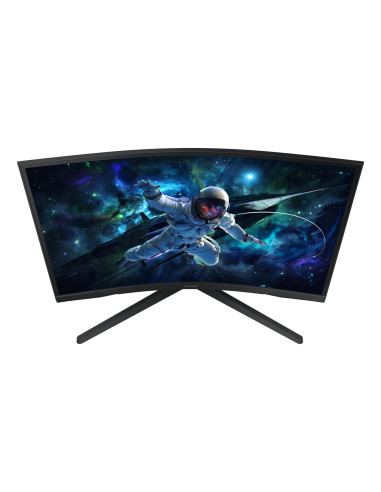 LCD Monitor, SAMSUNG, LS27CG552EUXEN, 27", Gaming/Curved, Panel VA, 2560x1440, 16:9, 165 Hz, Matte, 1 ms, Height adjustable, Co