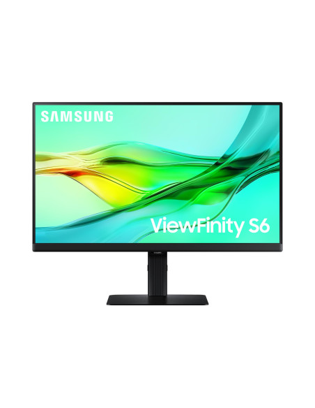 LCD Monitor, SAMSUNG, 24 ", 2560 x 1440 pixels, Quad HD, Native aspect ratio 16:9, LCD, Flat, LS24D600UAUXEN