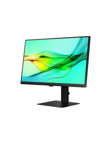 LCD Monitor, SAMSUNG, 24 ", 2560 x 1440 pixels, Quad HD, Native aspect ratio 16:9, LCD, Flat, LS24D600UAUXEN
