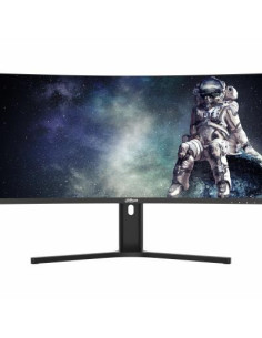 LCD Monitor, DAHUA, 34 ", 3440 x 1440 pixels, UltraWide Quad HD, Native aspect ratio 21:9, LCD, Curved, DHI-LM34-E330CA