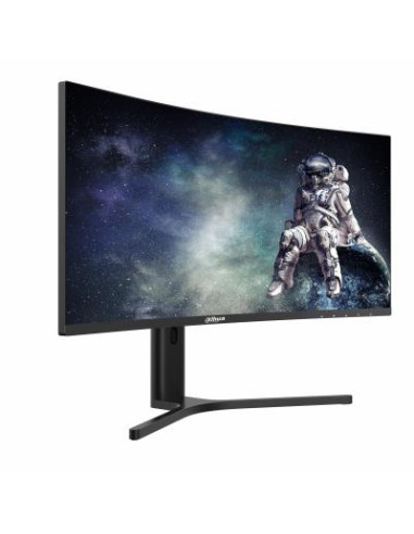 LCD Monitor, DAHUA, 34 ", 3440 x 1440 pixels, UltraWide Quad HD, Native aspect ratio 21:9, LCD, Curved, DHI-LM34-E330CA