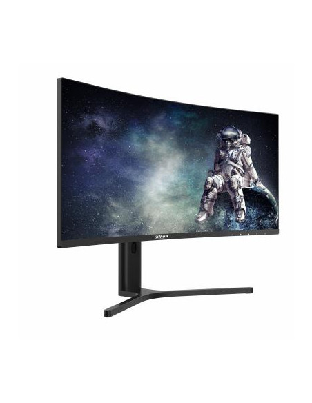 LCD Monitor, DAHUA, 34 ", 3440 x 1440 pixels, UltraWide Quad HD, Native aspect ratio 21:9, LCD, Curved, DHI-LM34-E330CA