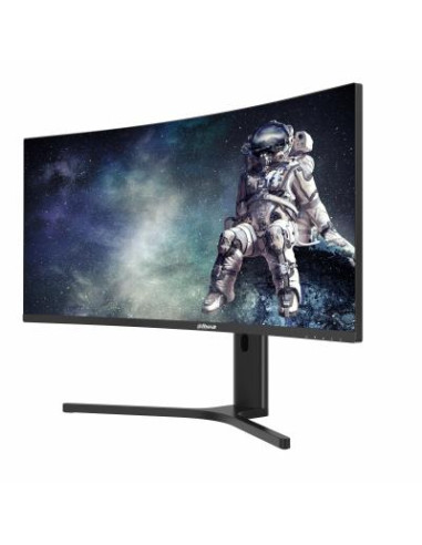 LCD Monitor, DAHUA, 34 ", 3440 x 1440 pixels, UltraWide Quad HD, Native aspect ratio 21:9, LCD, Curved, DHI-LM34-E330CA