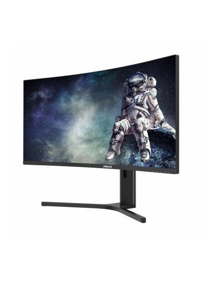 LCD Monitor, DAHUA, 34 ", 3440 x 1440 pixels, UltraWide Quad HD, Native aspect ratio 21:9, LCD, Curved, DHI-LM34-E330CA