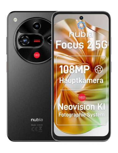 MOBILE PHONE FOCUS 2 5G/8/256GB BLACK ZTE NUBIA