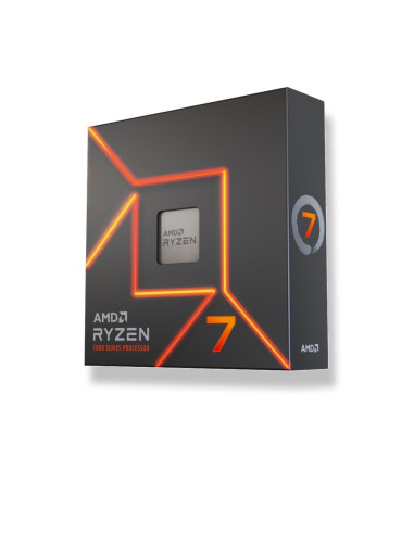 CPU, AMD, Desktop, AMD Ryzen 7, R7-7700X, 4500 MHz, Cores 8, 32MB, Socket SAM5, 105 Watts, GPU Radeon, OEM, 100-000000591