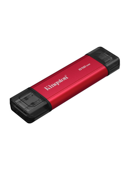 External SSD, KINGSTON, 512GB, 3D NAND, Write speed 950 MBytes/sec, Read speed 1050 MBytes/sec, SPSD/512GB