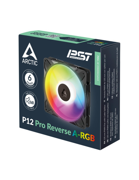 CASE FAN 120MM P12 PRO A-RGB/BLACK ACFAN00322A ARCTIC