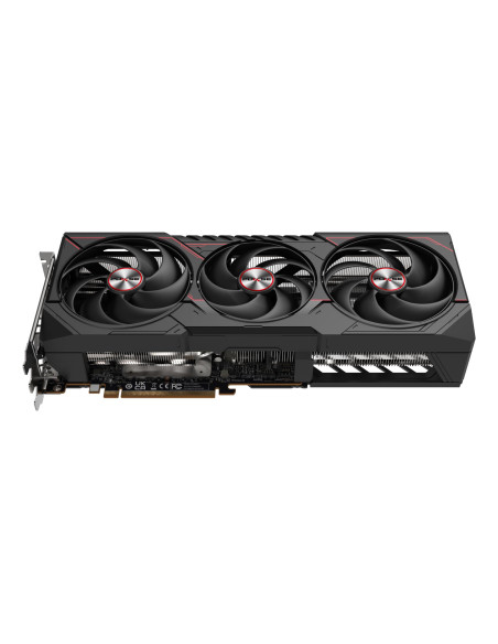 Graphics Card, SAPPHIRE, AMD Radeon RX 9070 XT, 16 GB, GDDR6, 256 bit, PCIE 5.0 16x, Triple slot Fansink, 2xHDMI, 2xDisplayPort