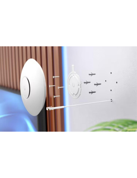 Access Point, UBIQUITI, IEEE 802.11a/b/g, IEEE 802.11n, IEEE 802.11ac, IEEE 802.11ax, 1x2.5GbE, U7-LITE