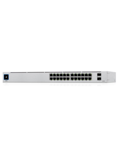 Switch, UBIQUITI, USW-24-POE, Type L2, Desktop/pedestal, Rack, 24x10Base-T / 100Base-TX / 1000Base-T, 2xSFP, PoE+ ports 16, 95 