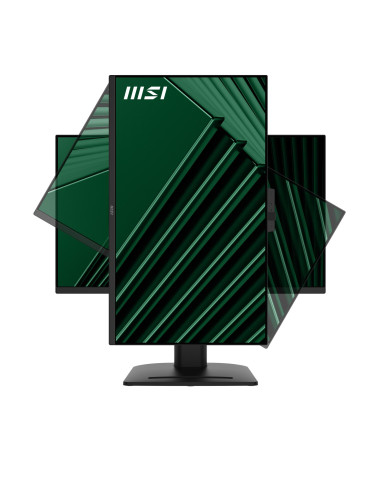LCD Monitor, MSI, PRO MP275QPDG, 27", Business, Swivel, Pivot, Height adjustable, Tilt, Matte, Panel IPS, 2560x1440, 16:9, 100H