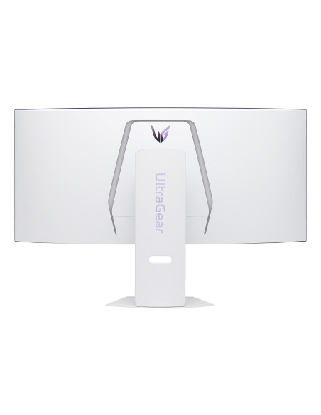 Monitor, LG, 39GX90SA-W, 39", Gaming/Curved/21 : 9, Swivel, Height adjustable, Tilt, Matte, Panel OLED, 3440x1440, 21:9, 240Hz,