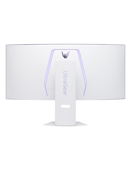 Monitor, LG, 39GX90SA-W, 39", Gaming/Curved/21 : 9, Swivel, Height adjustable, Tilt, Matte, Panel OLED, 3440x1440, 21:9, 240Hz,