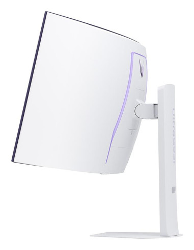 Monitor, LG, 39GX90SA-W, 39", Gaming/Curved/21 : 9, Swivel, Height adjustable, Tilt, Matte, Panel OLED, 3440x1440, 21:9, 240Hz,