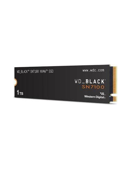 SSD, WESTERN DIGITAL, Black SN7100, 1TB, M.2, PCIe Gen4, NVMe, 3D TLC, Write speed 6900 MBytes/sec, Read speed 7250 MBytes/sec,