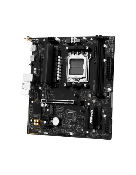 Mainboard, ASROCK, AMD A620, Socket AM5, micro ATX, RAM DDR5-SDRAM, 2xSlots, Wi-Fi Yes, Bluetooth Yes, 1xNumber of M.2 (M) slot