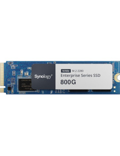 SSD, SYNOLOGY, 800GB, M.2, NVMe, Write speed 1000 MBytes/sec, Read speed 3000 MBytes/sec, TBW 1400 TB, SNV5420-800G
