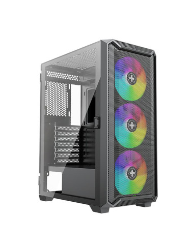 Case, XILENCE, ATX/micro ATX/Mini-ITX, Black, Midi Tower, PC, XG161