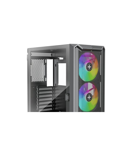 Case, XILENCE, ATX/micro ATX/Mini-ITX, Black, Midi Tower, PC, XG161