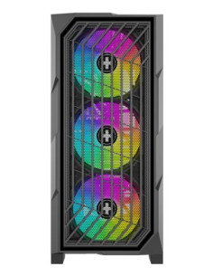 Case, XILENCE, ATX/micro ATX/Mini-ITX, Black, Midi Tower, PC, XILENT BREEZE II, X812.ARGB