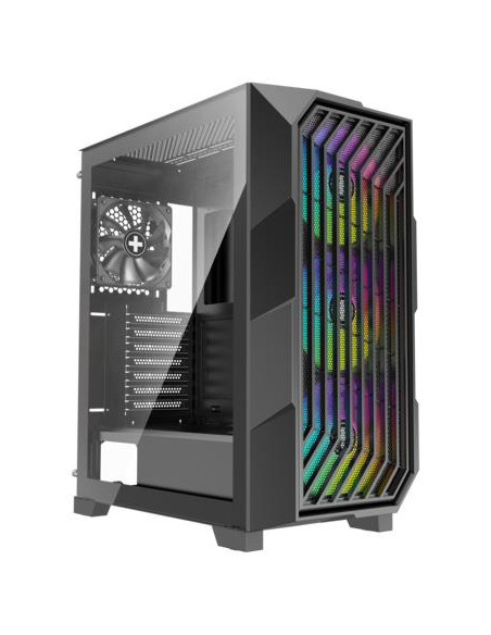 Case, XILENCE, ATX/micro ATX/Mini-ITX, Black, Midi Tower, PC, XILENT BREEZE II, X812.ARGB