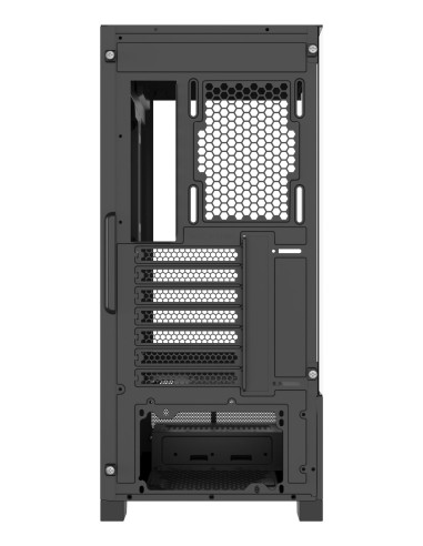 Case, XILENCE, XG172, MidiTower, Case product features Fan control panel/Transparent panel, Not included, Colour Black, XG172