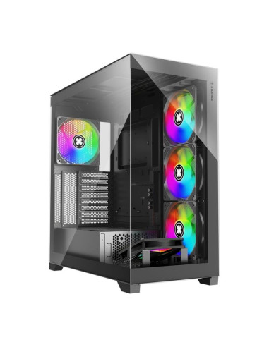 Case, XILENCE, ATX/micro ATX/Mini-ITX, Black, Midi Tower, PC, X818.ARGB