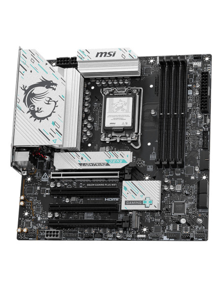 Mainboard, MSI, Intel B860 Express, LGA1851, Micro-ATX, Memory DDR5, Memory slots 4, B860MGAMINGPLUSWIFI