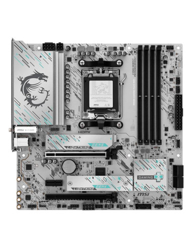 Mainboard, MSI, AMD B850, SAM5, Micro-ATX, Memory DDR5, Memory slots 4, B850MGAMINGPLUSWIFI