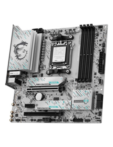 Mainboard, MSI, AMD B850, SAM5, Micro-ATX, Memory DDR5, Memory slots 4, B850MGAMINGPLUSWIFI