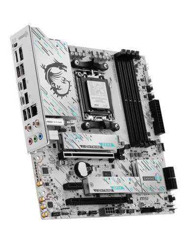 Mainboard, MSI, AMD B850, SAM5, Micro-ATX, Memory DDR5, Memory slots 4, B850MGAMINGPLUSWIFI