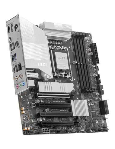 Mainboard, MSI, Intel B860 Express, LGA1851, Micro-ATX, Memory DDR5, Memory slots 4, PROB860M-AWIFI