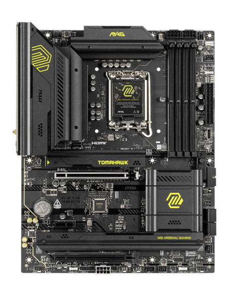 Mainboard, MSI, Intel B860 Express, LGA1851, ATX, Memory DDR5, Memory slots 4, 1xPCI-Express 4.0 1x, 1xPCI-Express 4.0 4x , 1xP